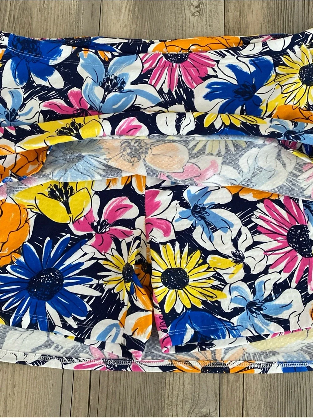 IBKUL Skort Women’s Floral UPF 50+ Athletic Golf Tennis Bursting Color Medium